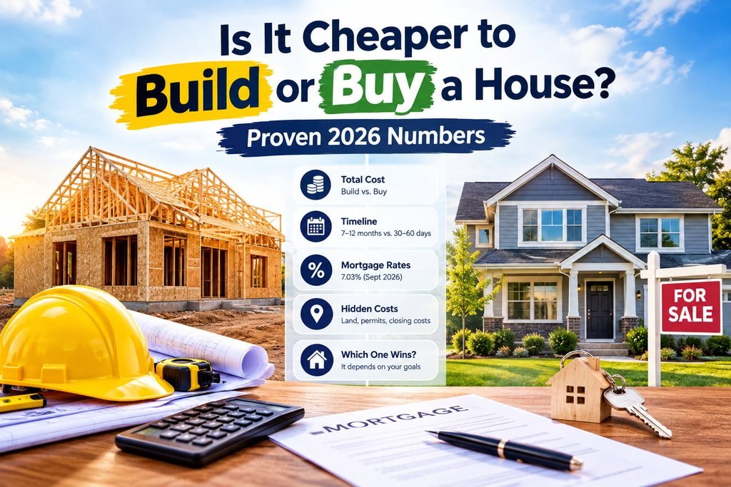 Is It Cheaper to Build or Buy a House