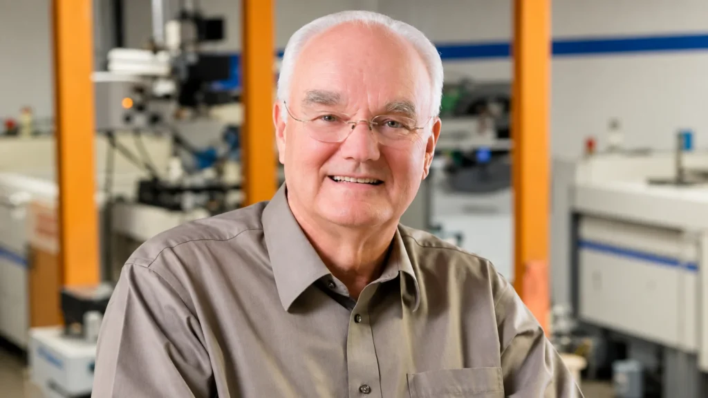 Dennis Frandsen smiling in a professional portrait