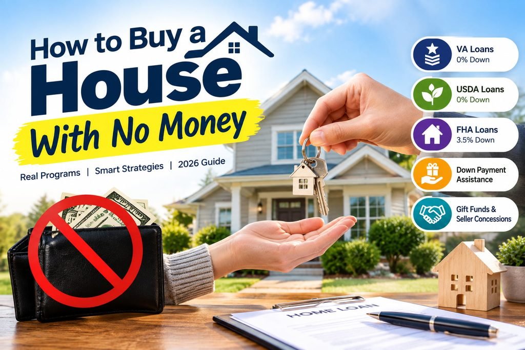 How to Buy a House With No Money