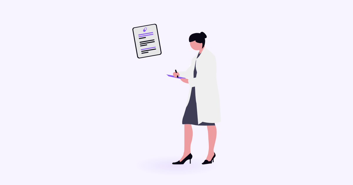 How to Get Diagnosed With Anxiety: doctor holding a clipboard with a patient assessment chart